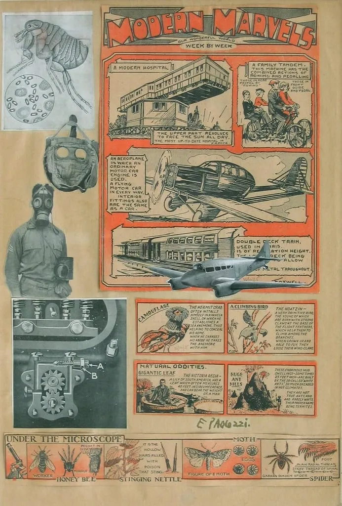 Untitled, by Eduardo Paolozzi, 1944