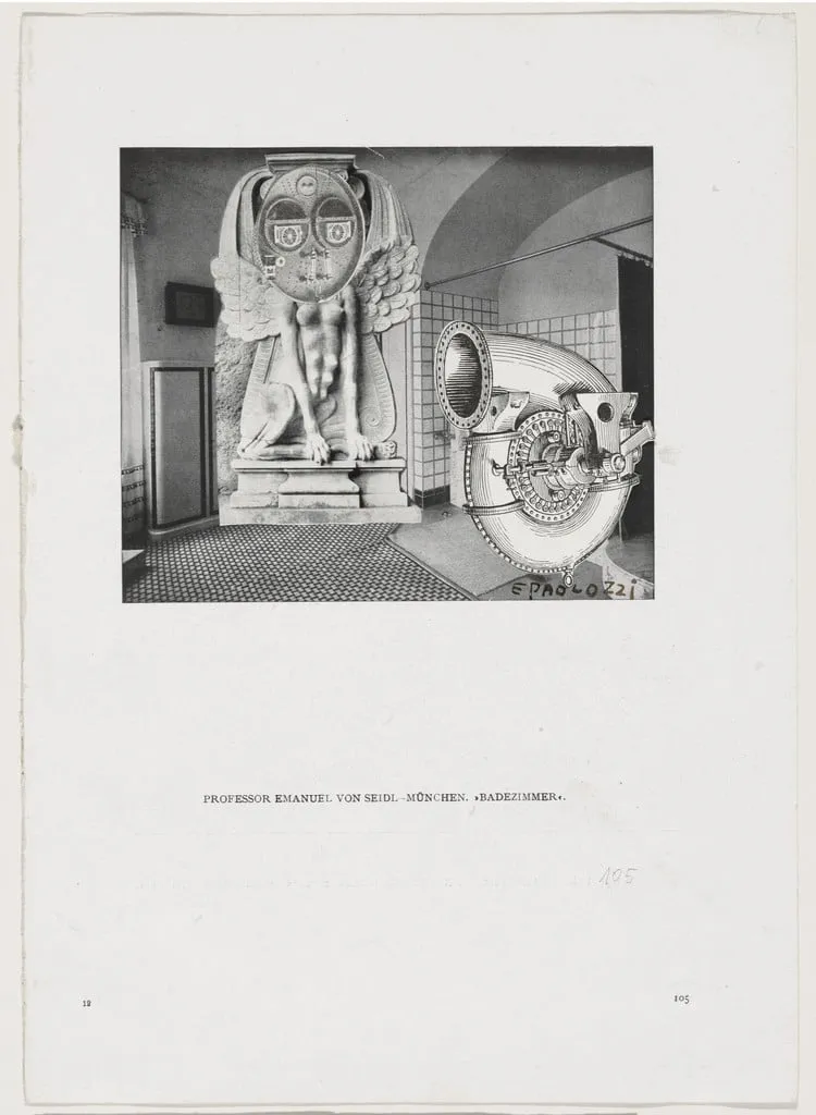 Untitled, by Eduardo Paolozzi, 1961
