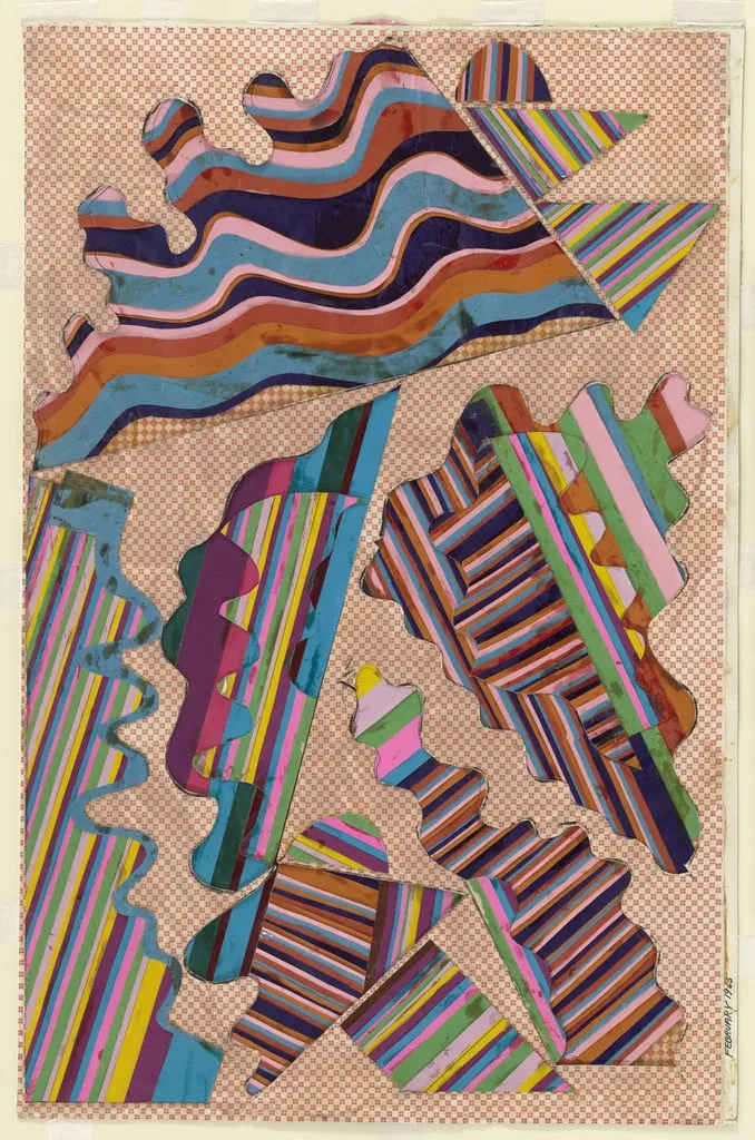 Untitled, by Eduardo Paolozzi, ink, 1965