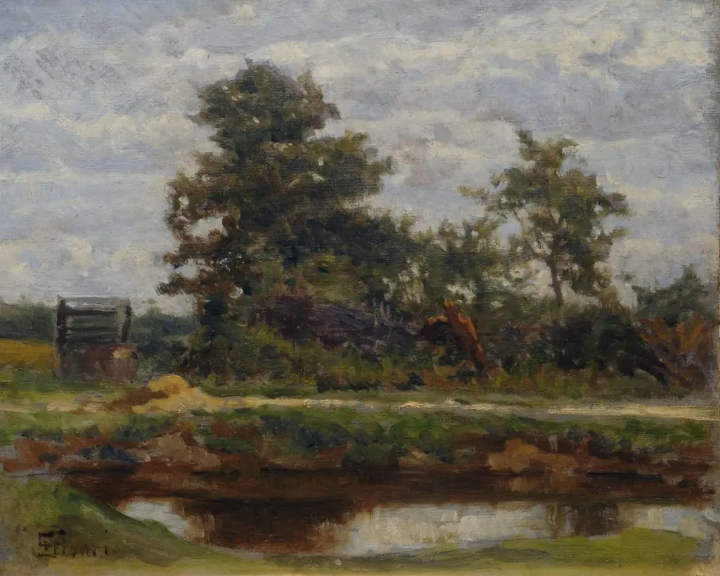 Landscape, by Eduardo Sívori
