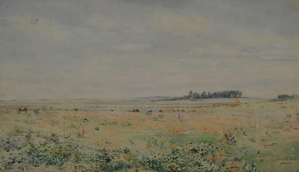 Plains or La Porteña Ranch, Moreno, by Eduardo Sívori, unspecified, 1900