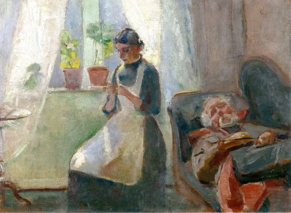 Afternoon Nap, by Edvard Munch