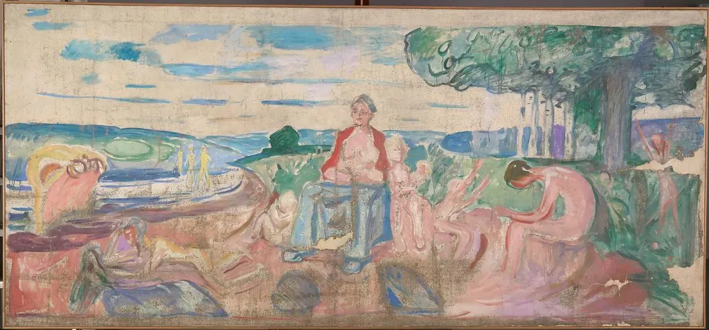 Alma Mater, by Edvard Munch