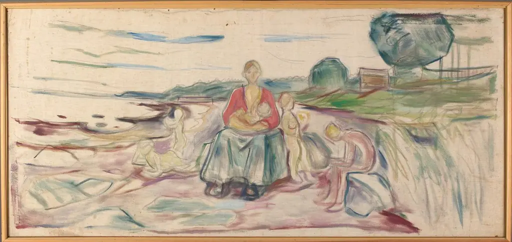 Alma Mater, by Edvard Munch