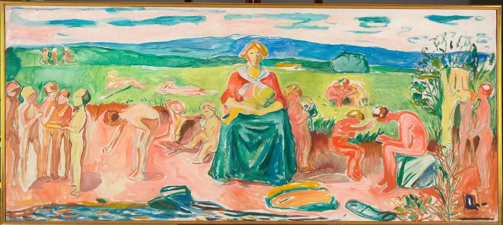 Alma Mater, by Edvard Munch