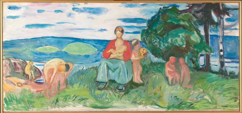 Alma Mater, by Edvard Munch