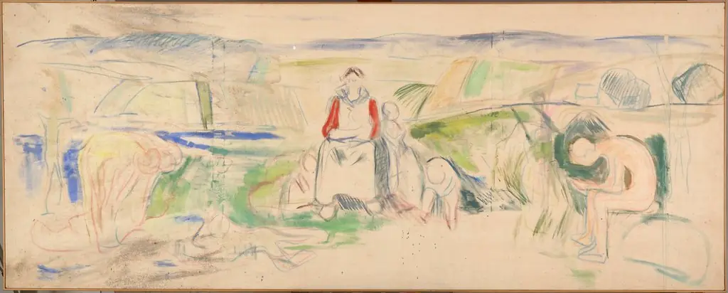 Alma Mater, by Edvard Munch