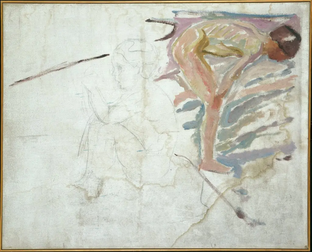 Alma Mater: Fragment, by Edvard Munch