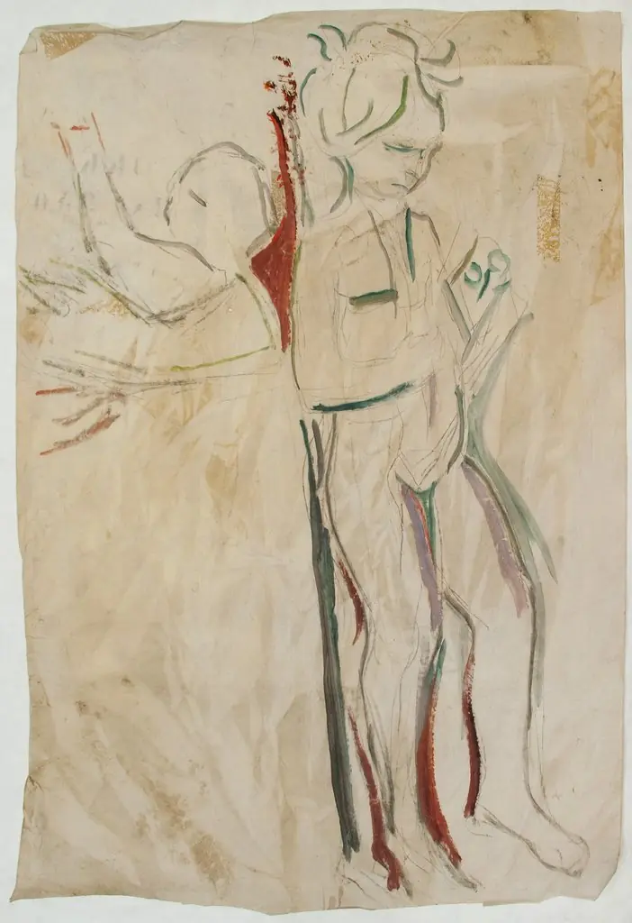 Alma Mater: Fragment with Playing Children, by Edvard Munch