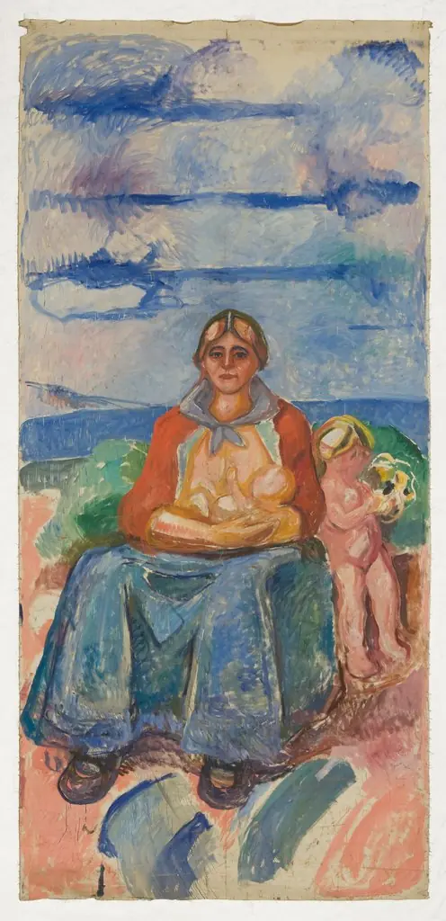 Alma Mater: Middle Part, by Edvard Munch