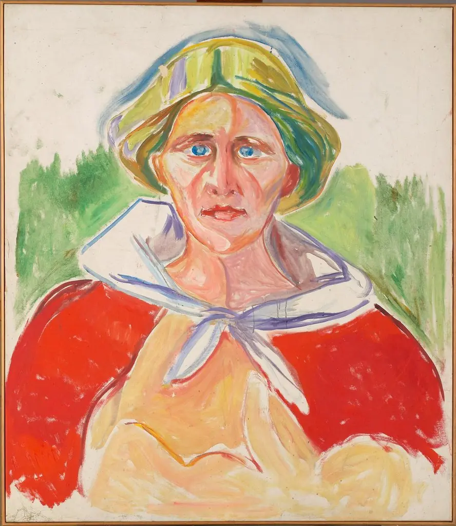 Alma Mater: Portrait Study, by Edvard Munch
