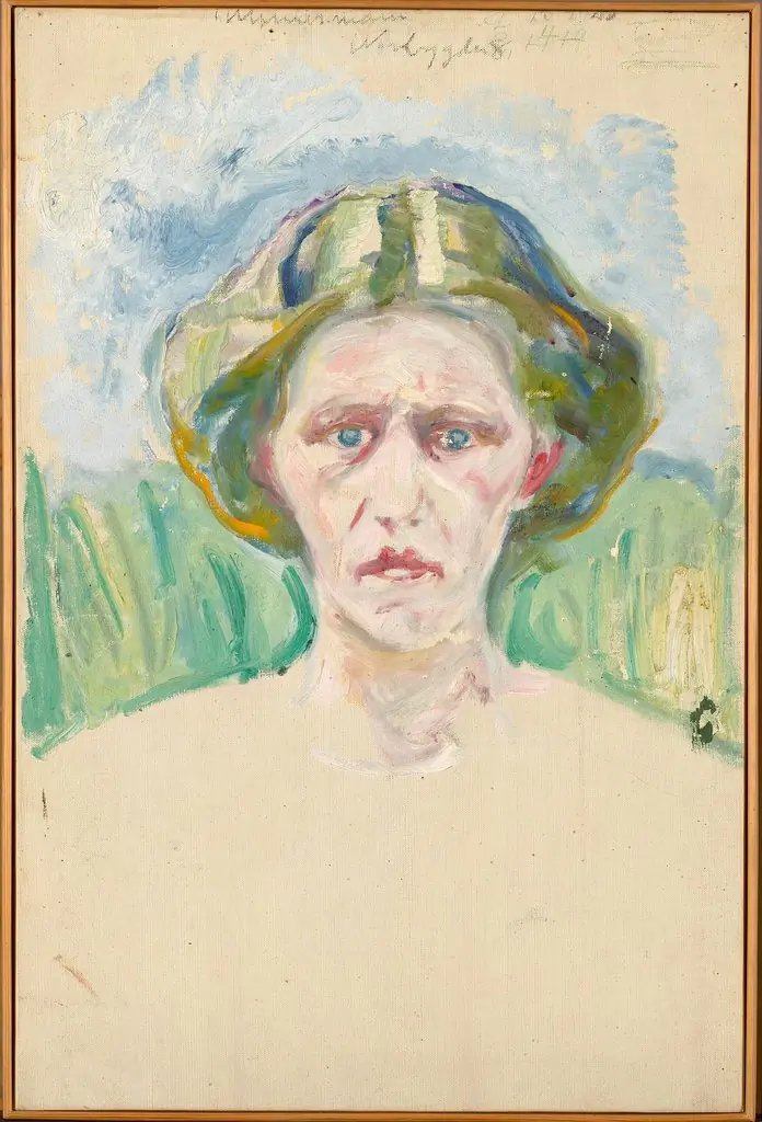 Alma Mater: Portrait Study, by Edvard Munch