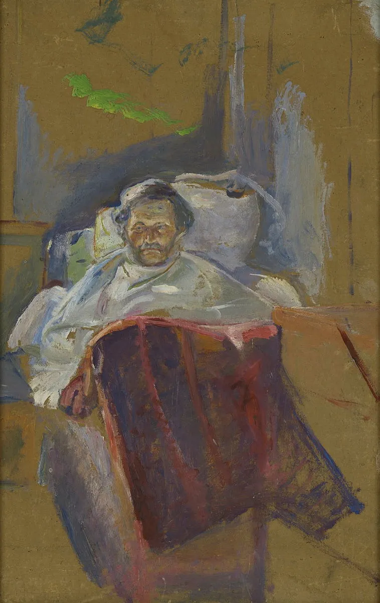 Andreas Bjølstad, by Edvard Munch, oil, 1894