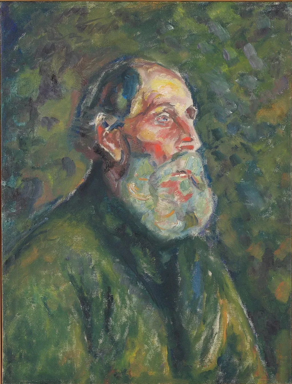 Børre Eriksen, by Edvard Munch, oil, 1910