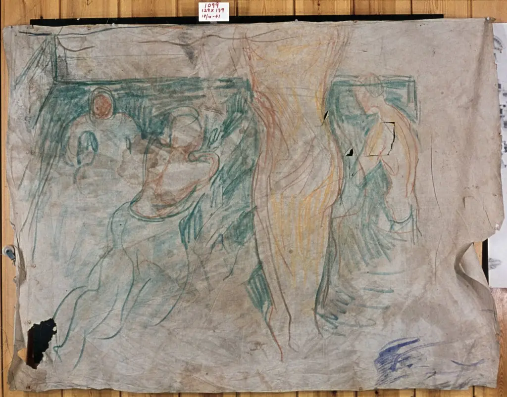 Bath, by Edvard Munch