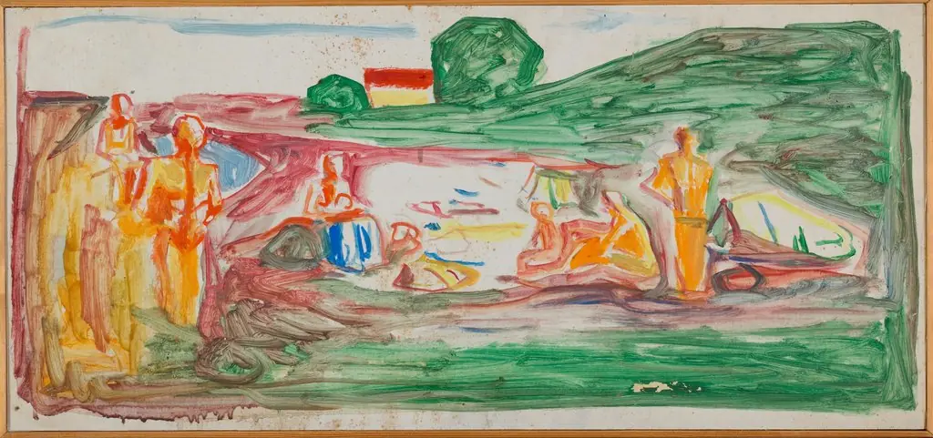 Bathers on the Beach, by Edvard Munch