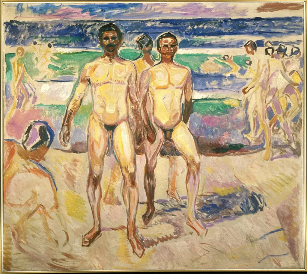 Bathing Men, by Edvard Munch