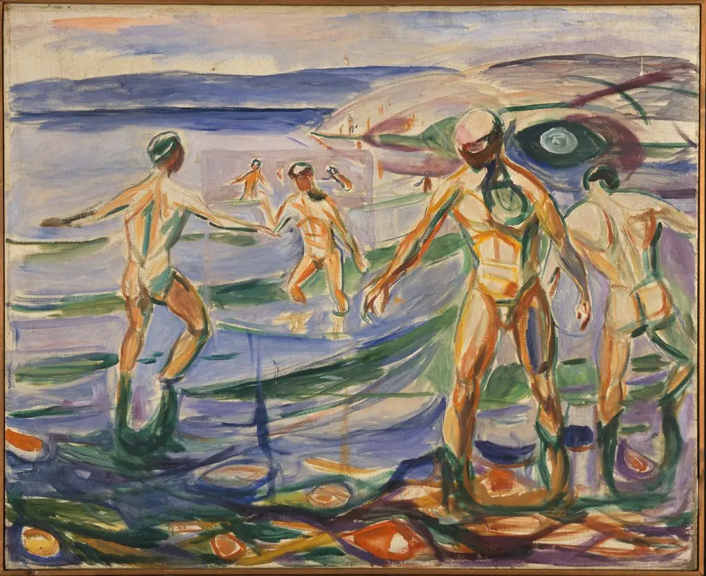Bathing Men, by Edvard Munch