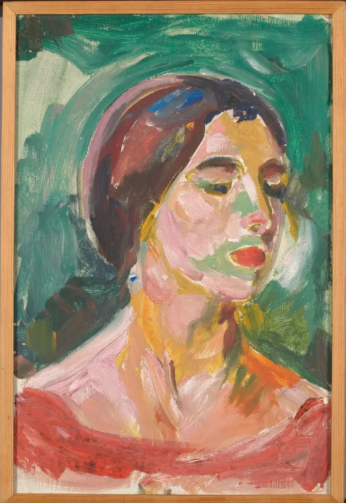 Birgit Prestøe, Portrait Study, by Edvard Munch