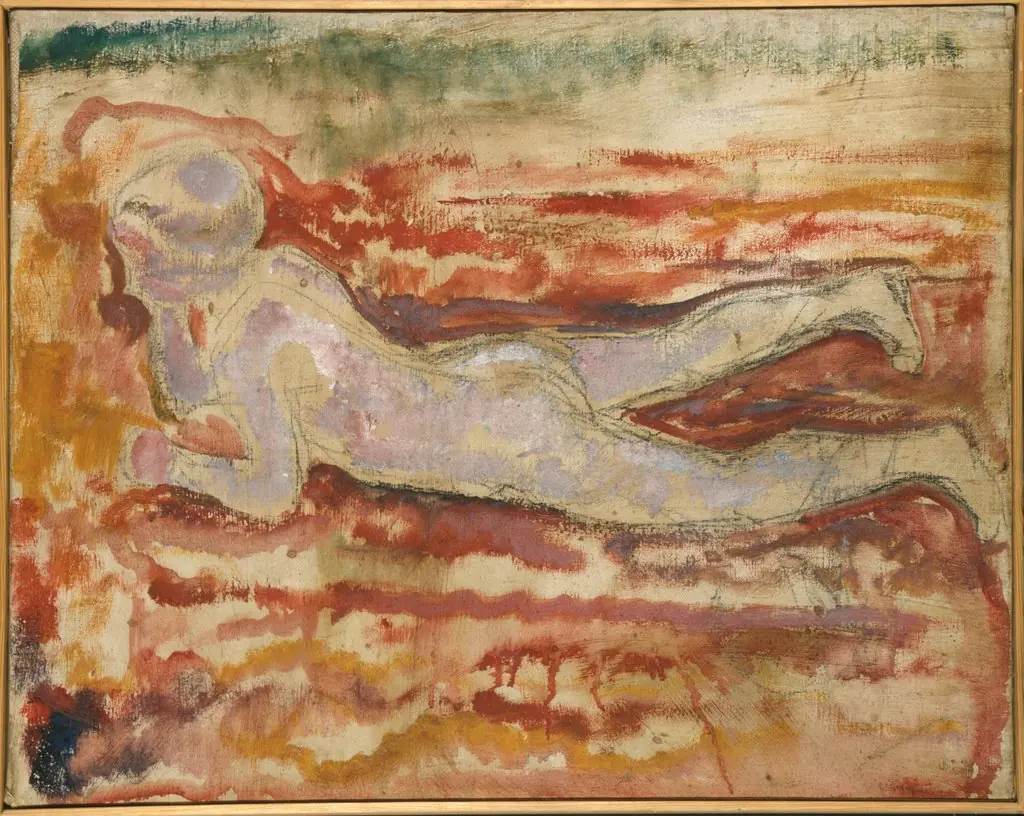Boy Lying on his Stomach, by Edvard Munch