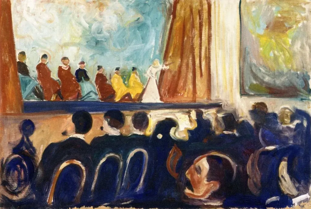 Cabaret, by Edvard Munch