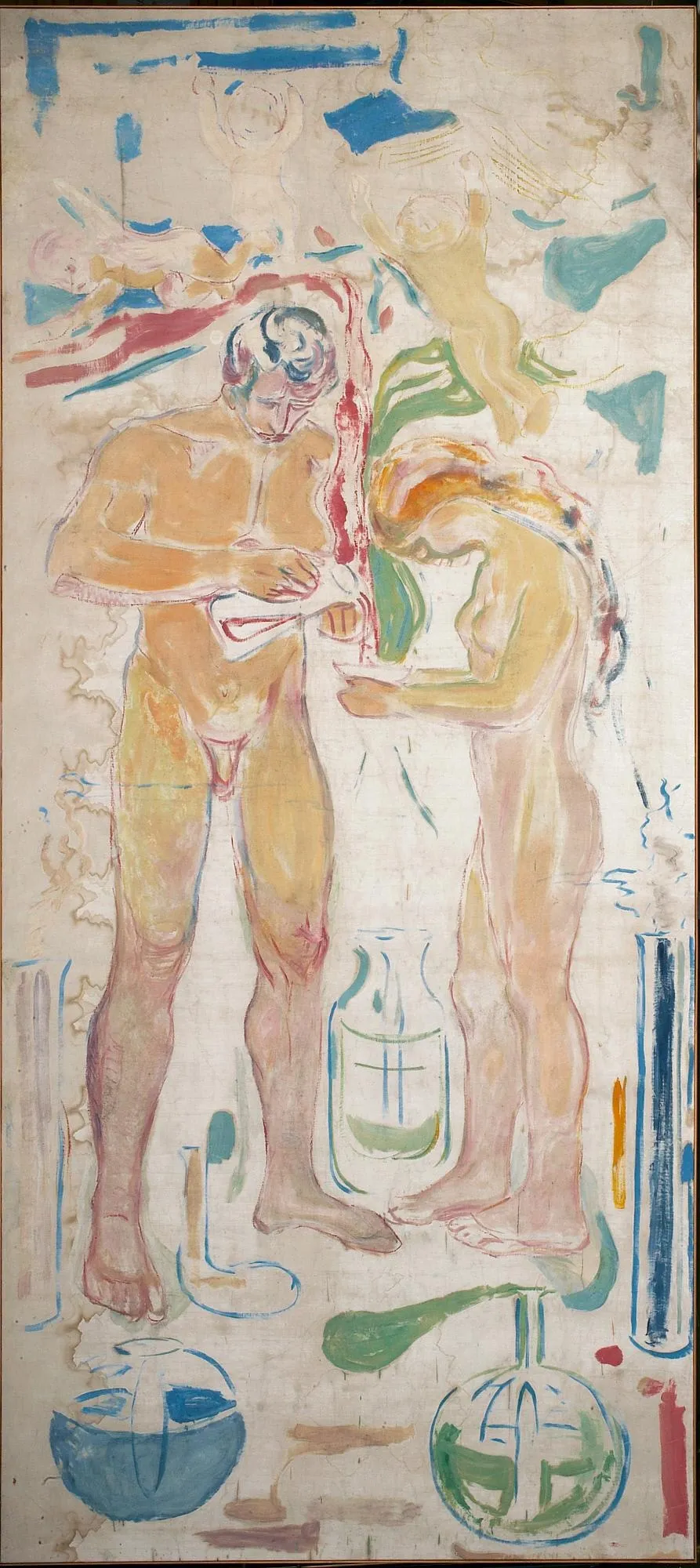 Chemistry, by Edvard Munch, oil, 1910