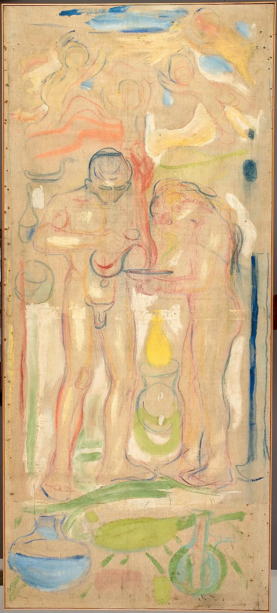 Chemistry, by Edvard Munch, oil, 1910
