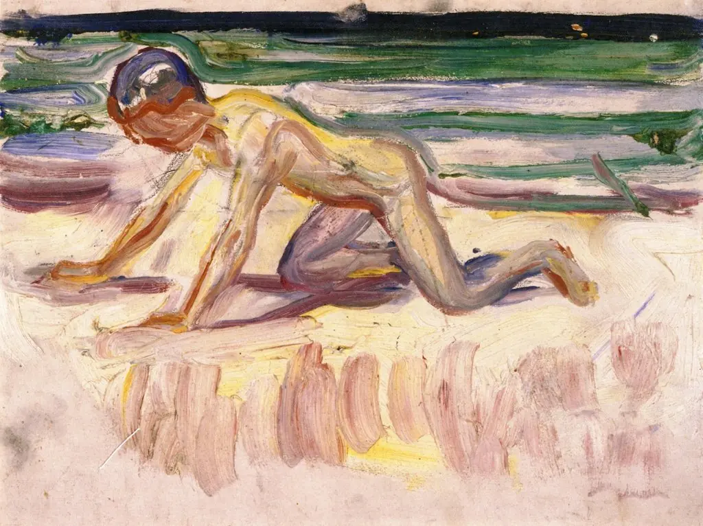 Childhood, by Edvard Munch