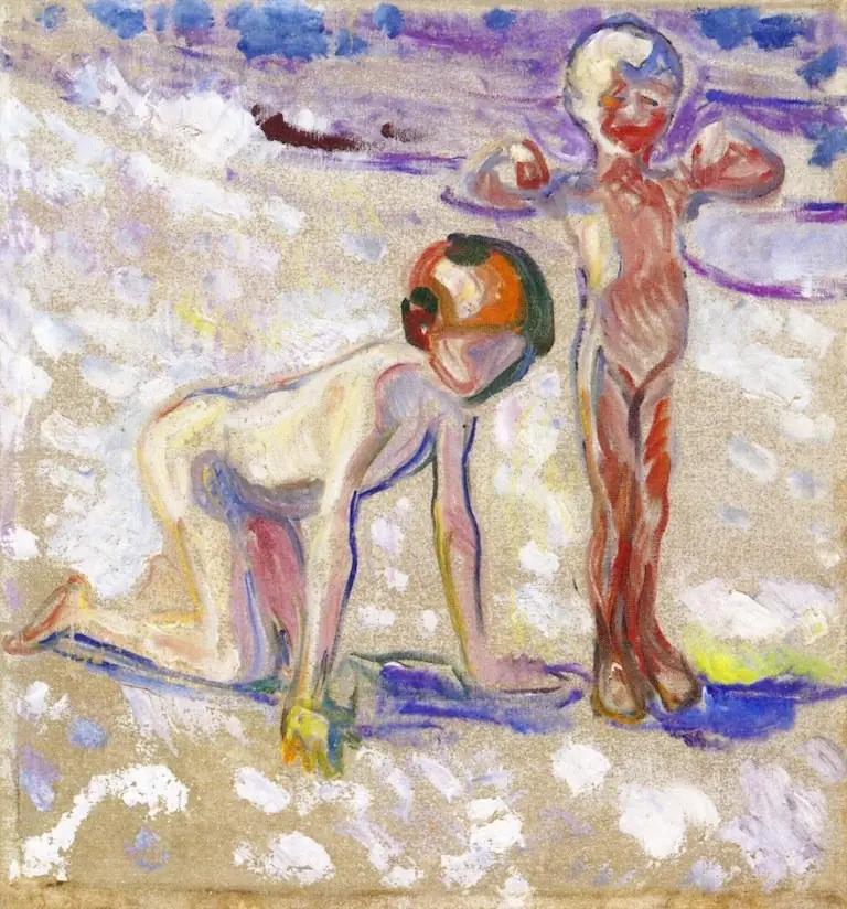 Childhood, by Edvard Munch