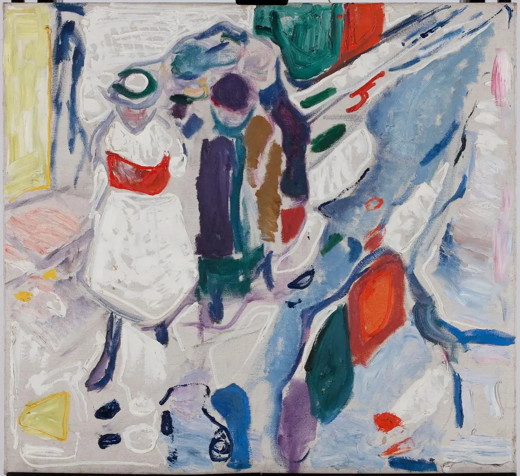 Children in the Street, by Edvard Munch