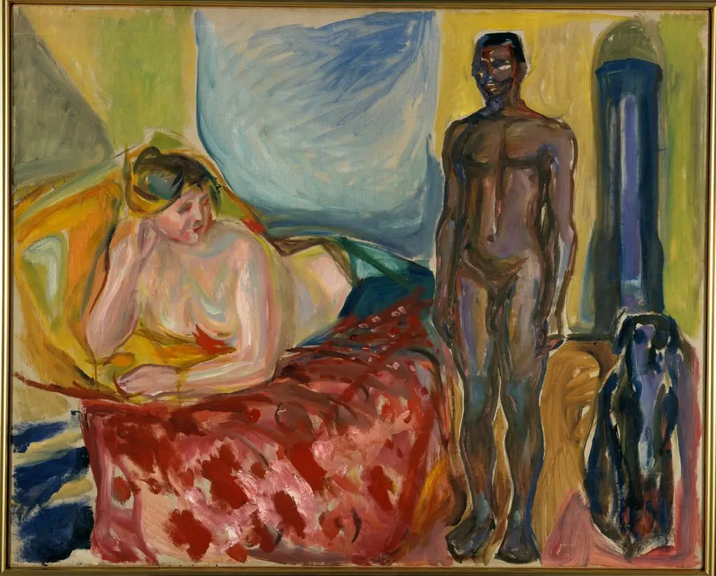 Cleopatra and the Slave, by Edvard Munch