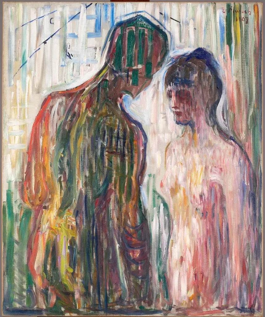 Cupid and Psyche, by Edvard Munch