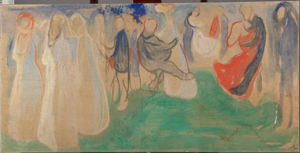 Dance, by Edvard Munch