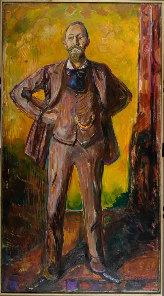 Daniel Jacobson, by Edvard Munch