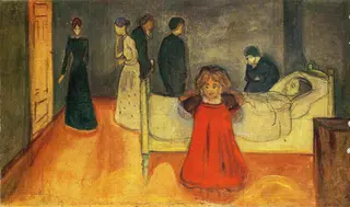 Death and the Child, by Edvard Munch, 1900