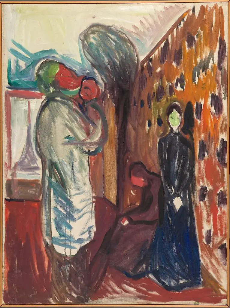 Death Chamber, by Edvard Munch