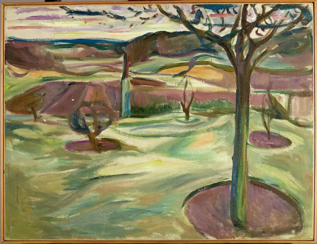 Early Spring, by Edvard Munch