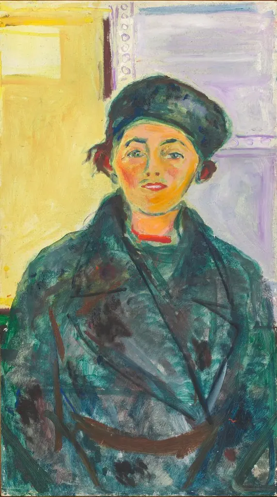 Ebba Ridderstad, by Edvard Munch