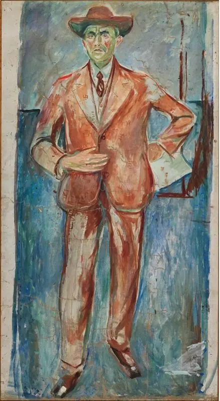 Eberhard Grisebach, by Edvard Munch