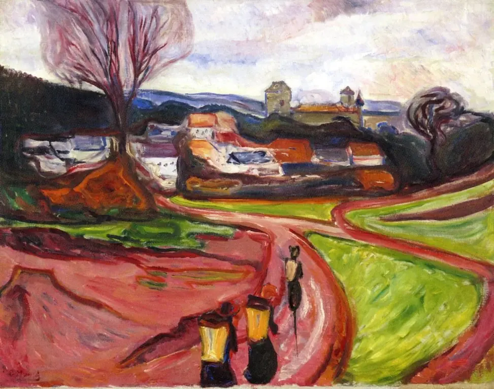 Elgersburg, by Edvard Munch