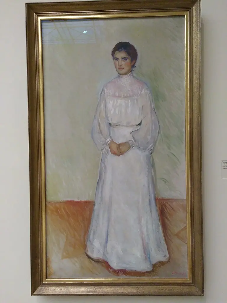 Ellen Warburg, by Edvard Munch
