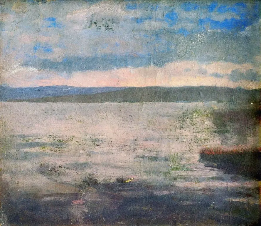 Evening Atmosphere at Sea, by Edvard Munch