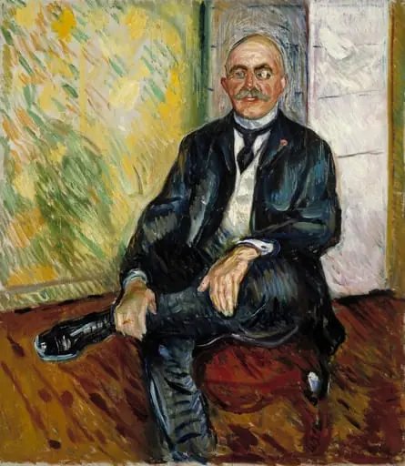 Gustaf Schieflerin muotokuva, by Edvard Munch