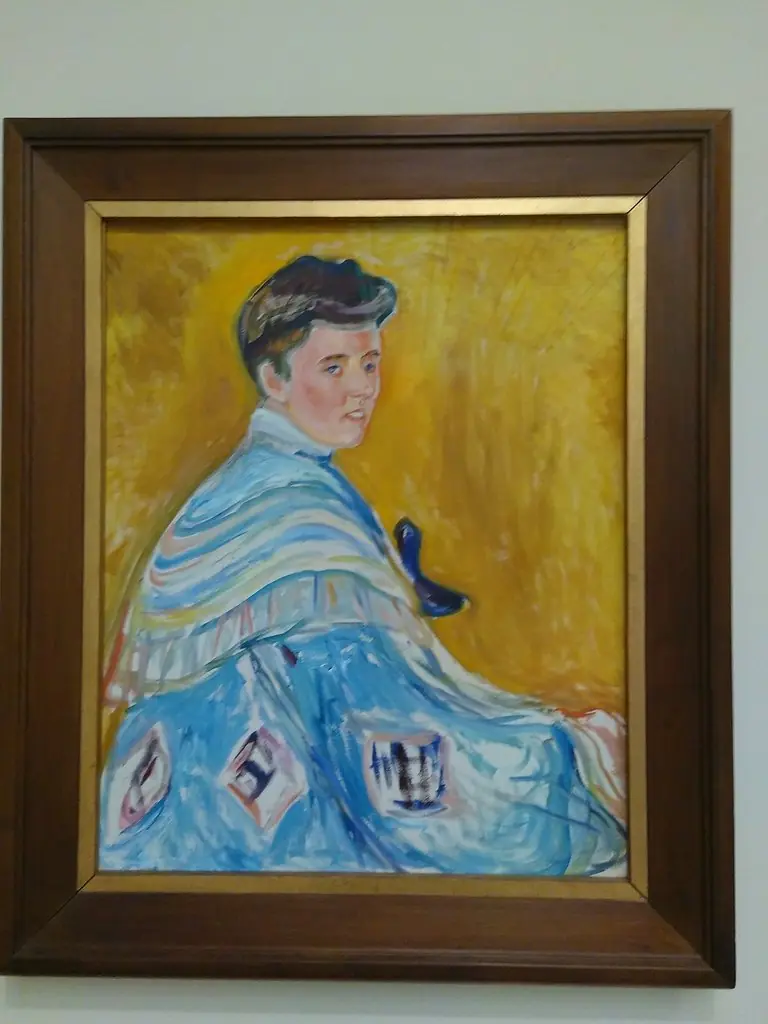 Hanni Esche, by Edvard Munch