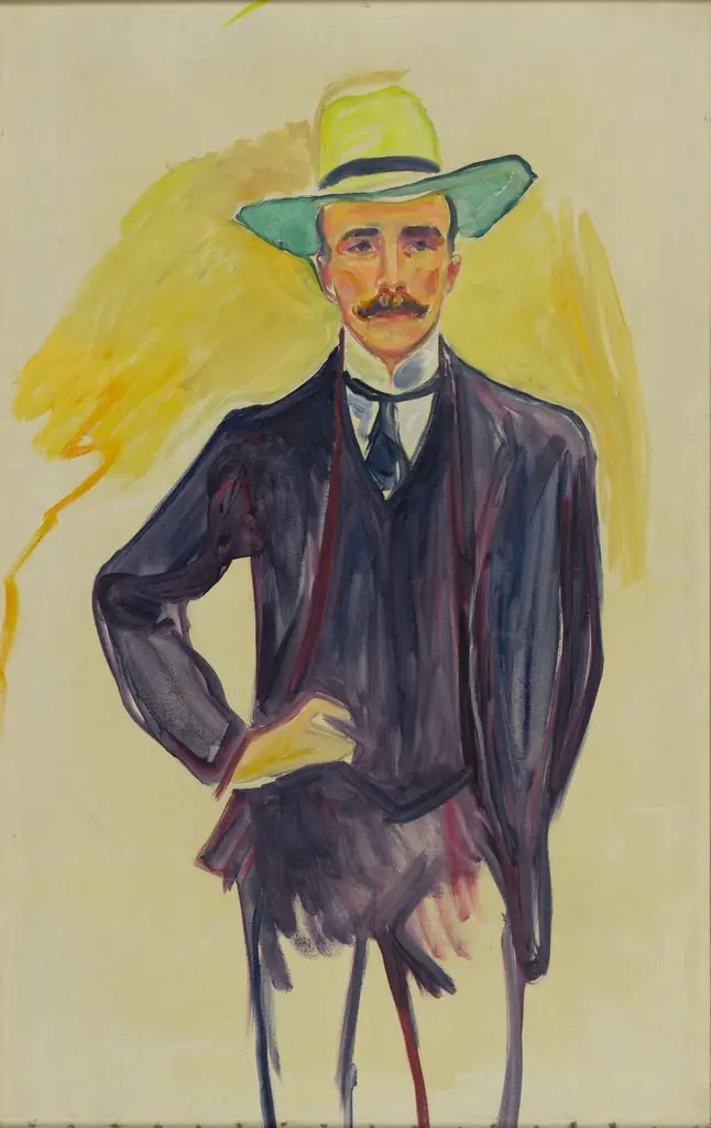 Harry Graf Kessler, by Edvard Munch