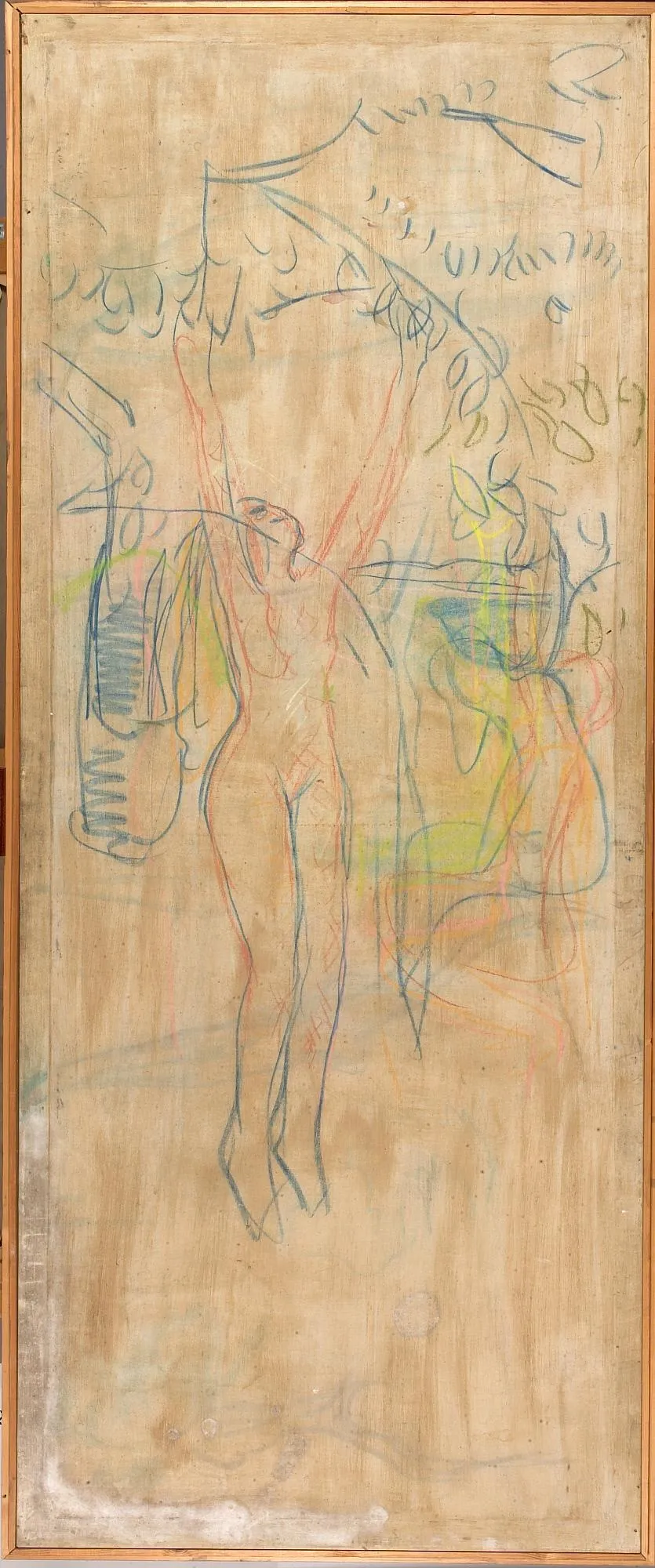 Harvesting Women, by Edvard Munch, tempera, 1910