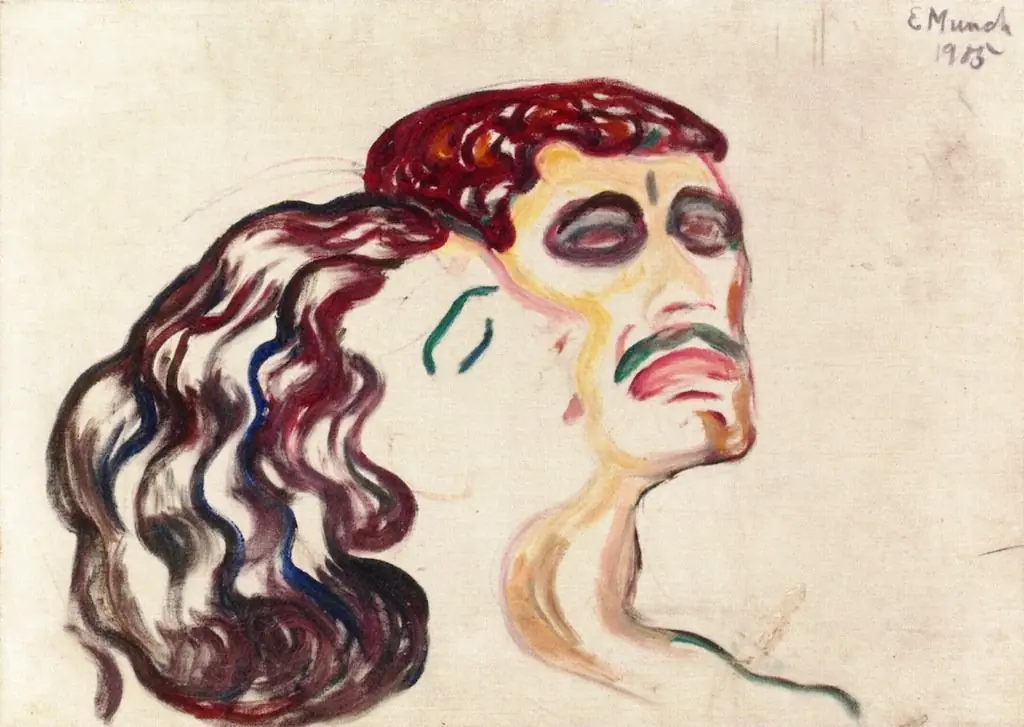 Head by Head, by Edvard Munch