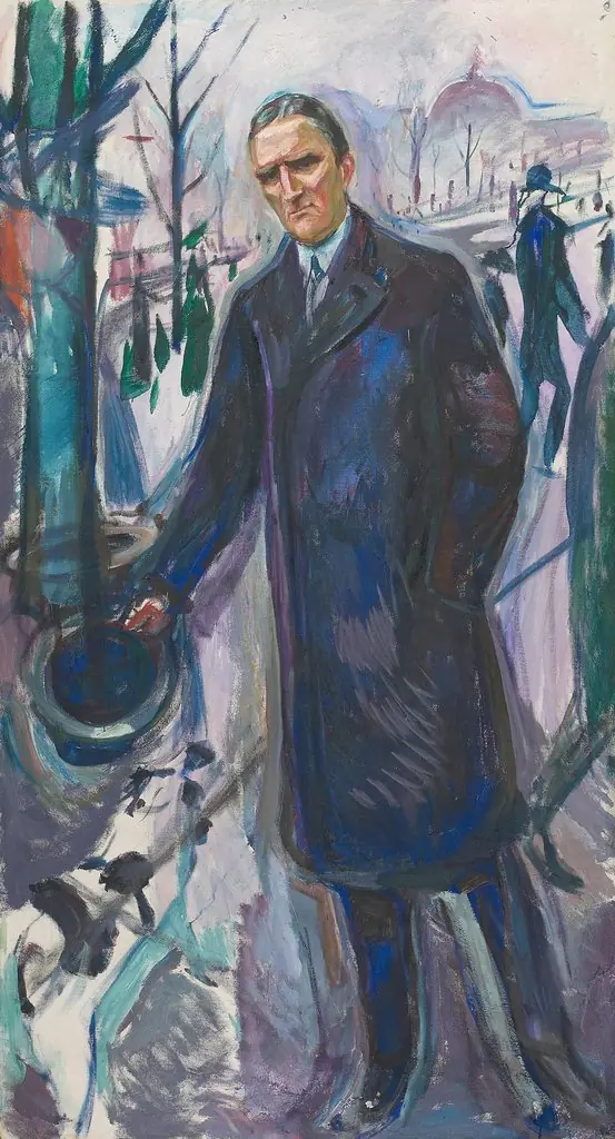 Hieronymus Heyerdahl, by Edvard Munch
