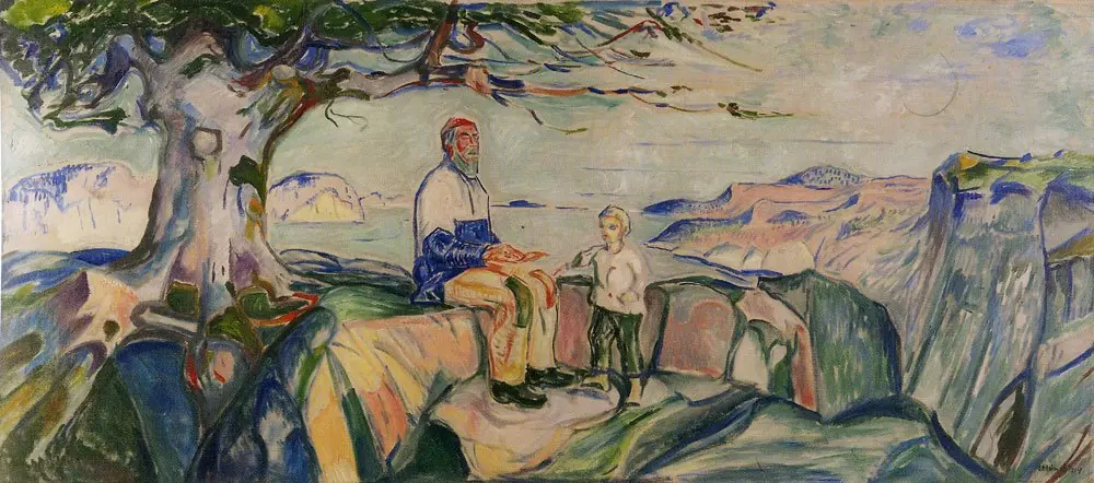 History, by Edvard Munch
