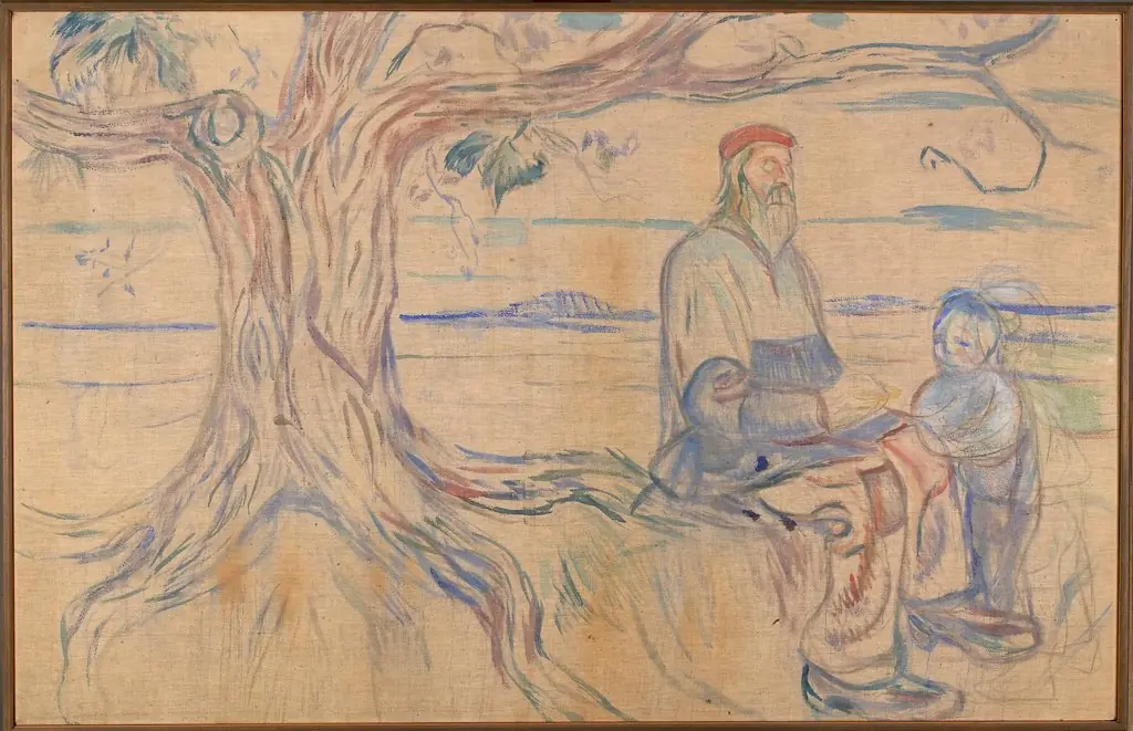 History, by Edvard Munch